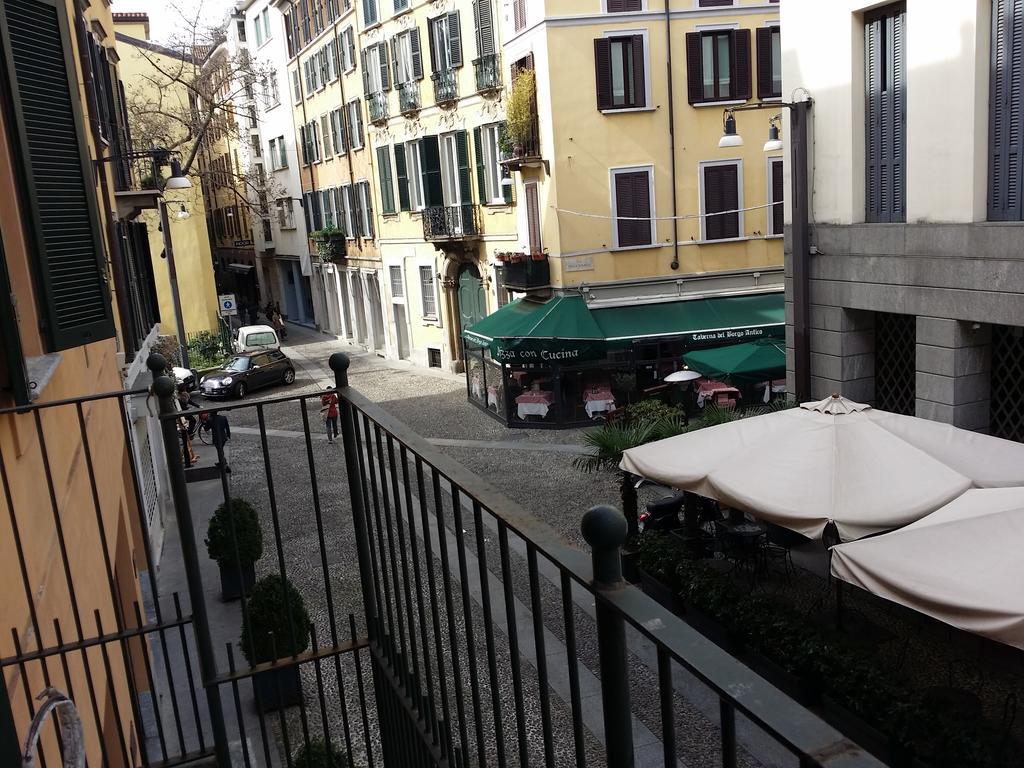 Ferienwohnung Brera Mailand Exterior foto
